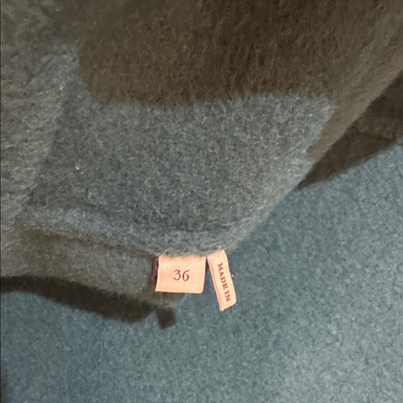 Sandro Teal Trench Coat for Women - Picture 2 of 5